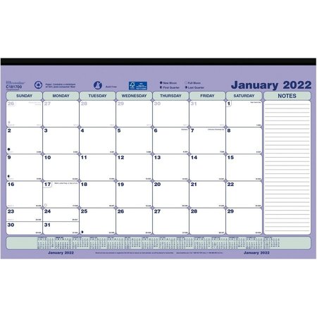 BROWNLINE Calendar, Wall, Mgntc, Mth REDC181700A